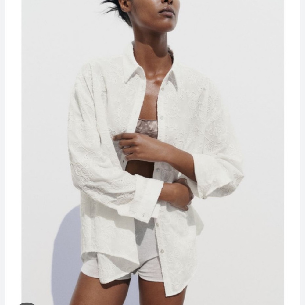 Zara Woman Button down shirt